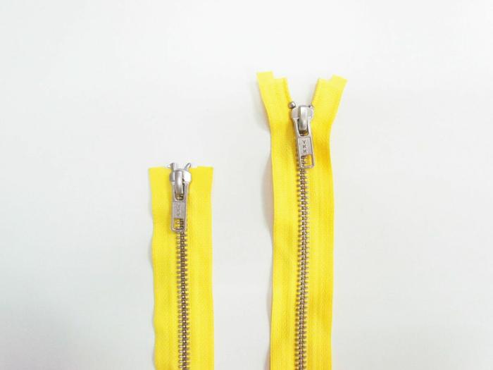 102Cm Open End 2 Slider Zip- Sunshine Yellow  |   Open End Zips Metal Zips Metal Zips