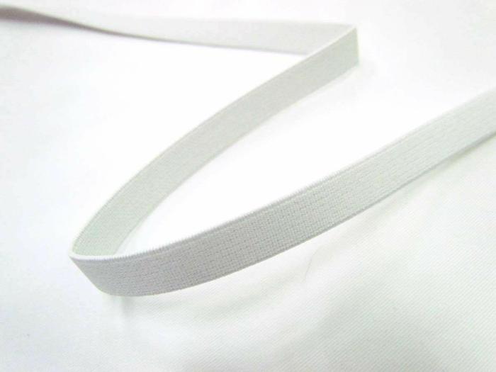 12Mm High Density Elastic- White  |   High Density Elastic Elastic High Density Elastic