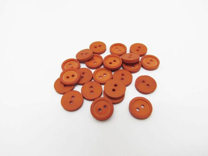 13Mm Button- Orange  |   Orange Buttons Buttons Buttons 10Mm-20Mm