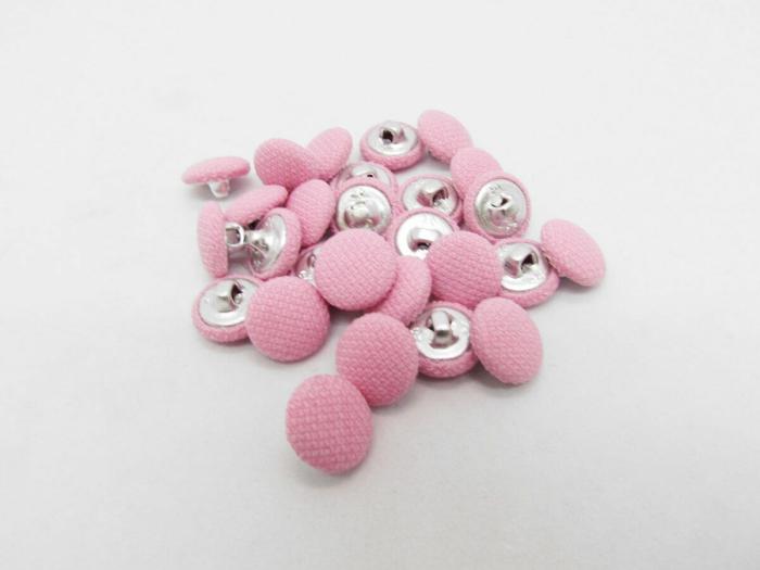 13Mm Button- Pink  |   Pink & Purple Buttons Buttons Buttons 10Mm-20Mm