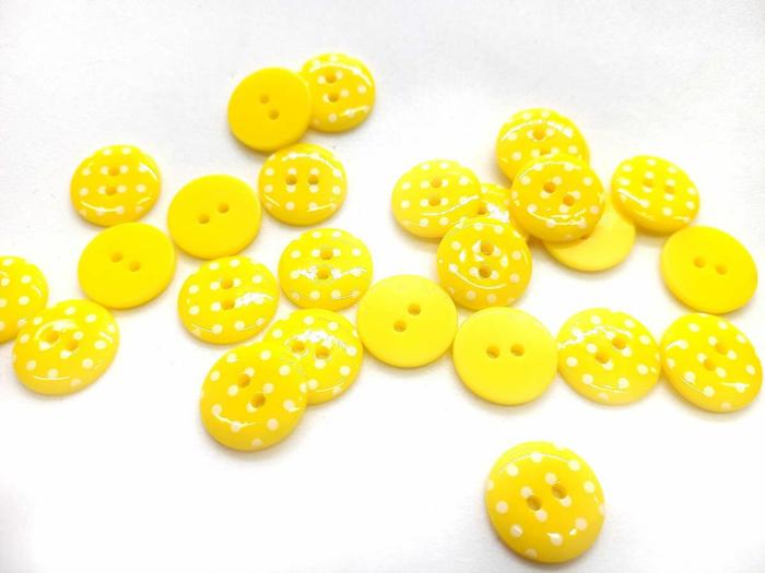 15Mm Button  |   Yellow Buttons Buttons Buttons 10Mm-20Mm