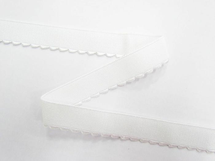 20Mm Lingerie Elastic- Bright White  |   Lingerie Elastic Elastic Lingerie Elastic