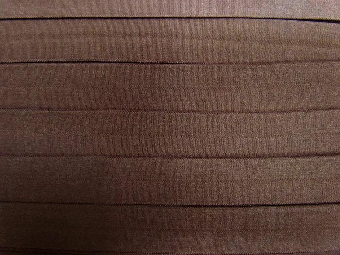 20Mm Matte Fold Over Elastic- Chocolate  |   Fold Over Elastic Elastic Fold Over Elastic