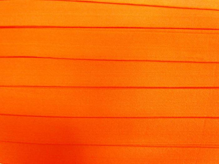 20Mm Matte Fold Over Elastic- Fluro Orange  |   Fold Over Elastic Elastic Fold Over Elastic