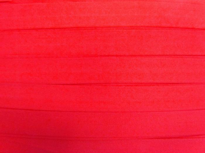 20Mm Matte Fold Over Elastic- Red  |   Fold Over Elastic Elastic Fold Over Elastic