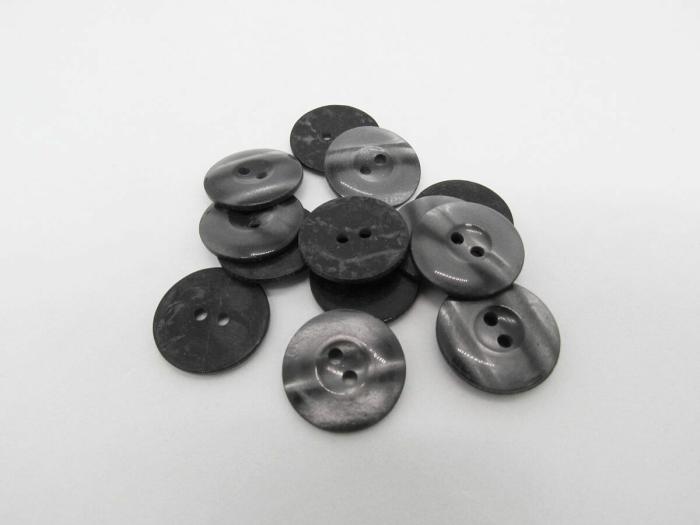 21Mm Button- Grey  |   Buttons 10Mm-20Mm Buttons Buttons 10Mm-20Mm