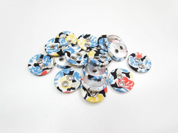 24Mm Button- Multi  |   Buttons 20Mm-40Mm Buttons Buttons 20Mm-40Mm