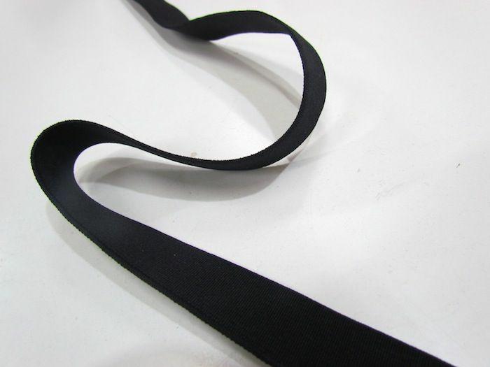 25Mm High Density Elastic- Black  |   High Density Elastic Elastic High Density Elastic