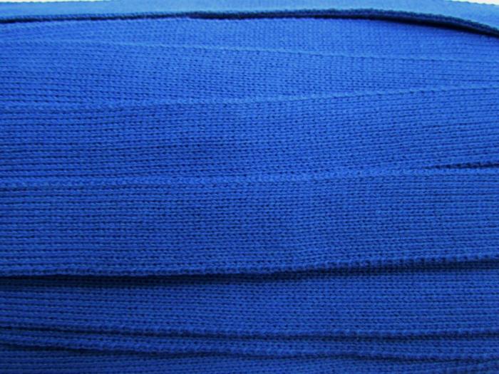 25Mm Thick Rib Trim- Royal  |   Ribbed Knit Trimming Cords & Tapes Cords & Tapes