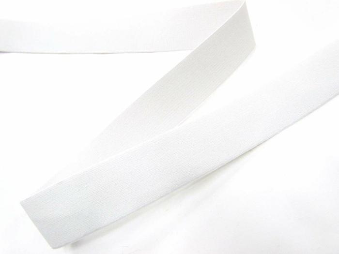 32Mm High Density Elastic- White  |   High Density Elastic Elastic High Density Elastic