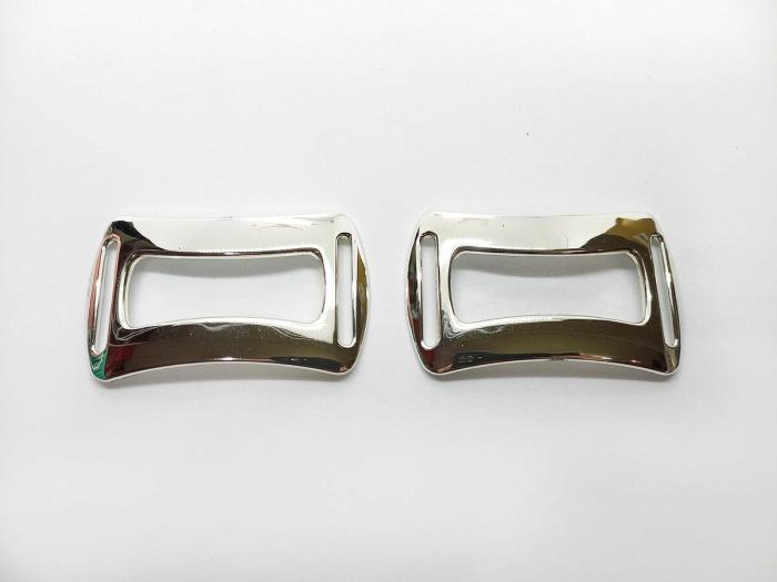 34Mm Silver Buckle  |   Buckles Buckles Buckles