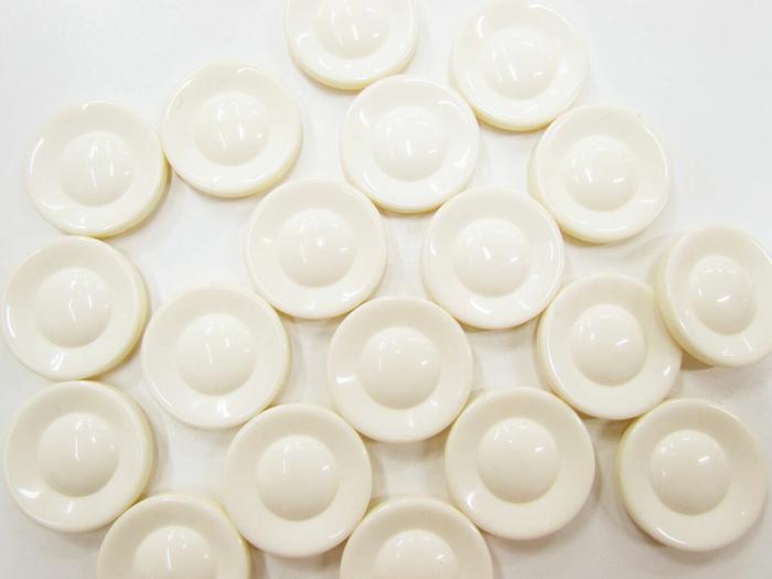 35Mm Cream Fashion Button  |   Vintage Look Buttons Buttons Buttons 20Mm-40Mm