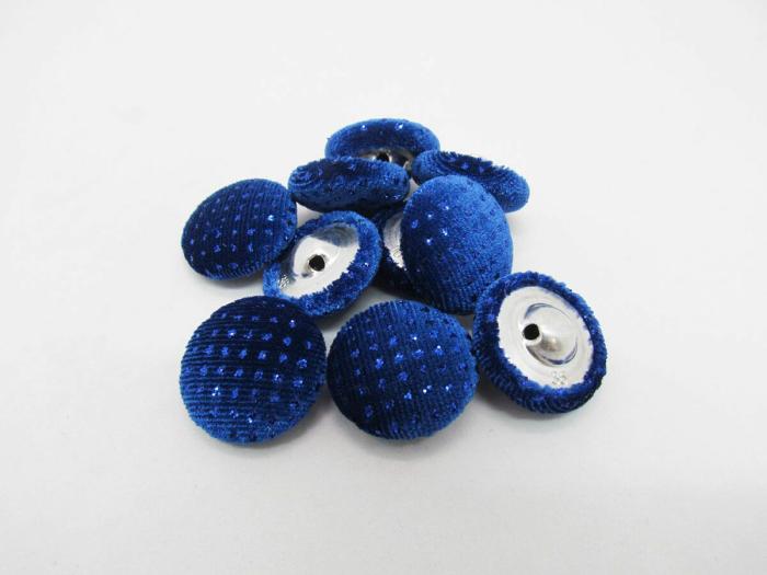 36Mm Button- Blue  |   Blue Buttons Blue Buttons Blue Buttons