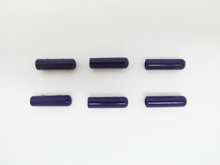 3Mm Cord Ends Blue- 6Pk  |   Beads, Toggles & Cord Ends Beads, Toggles & Cord Ends Beads, Toggles & Cord Ends