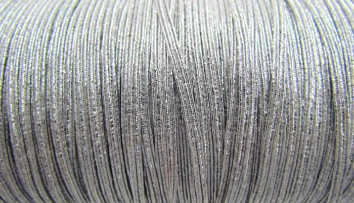 3Mm Silver Metallic Elastic  |   Decorative Elastic Decorative Elastic Decorative Elastic