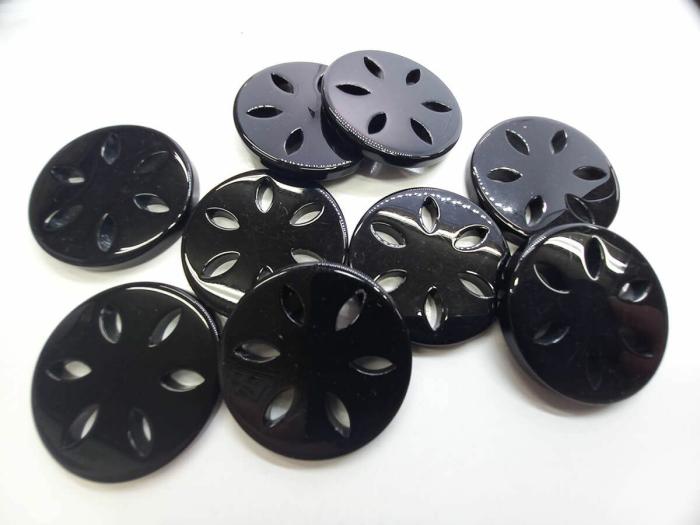 40Mm Button  |   Buttons 20Mm-40Mm Black Buttons Black Buttons