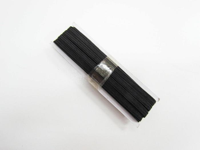 5M Card Of 5Mm Braided Elastic- Black  |   Elastic For Masks Braided Elastic Braided Elastic