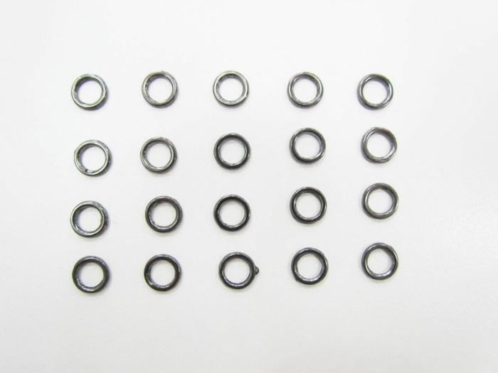 5Mm Platinum Strap Rings – Pack Of 20  |   D-Rings & O-Rings D-Rings & O-Rings D-Rings & O-Rings