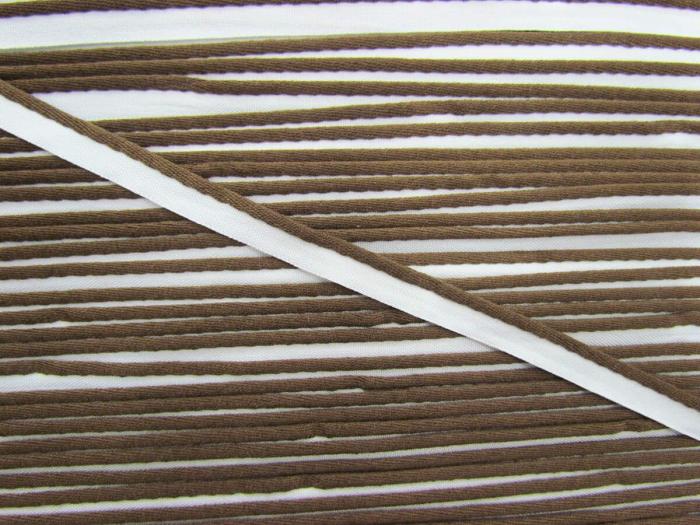 Bias Piping Trim- Top Deck Chocolate  |   Piping Bias Binding Bias Binding