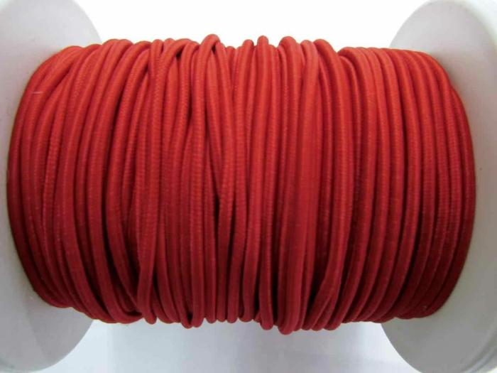 Bungee Cord Elastic- Red  |   Elastic For Masks Bungee Cord Elastic Bungee Cord Elastic