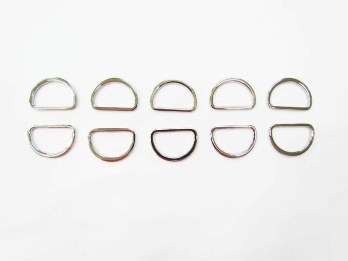 Designer D-Ring Pack Of 10- Silver  |   D-Rings & O-Rings D-Rings & O-Rings D-Rings & O-Rings