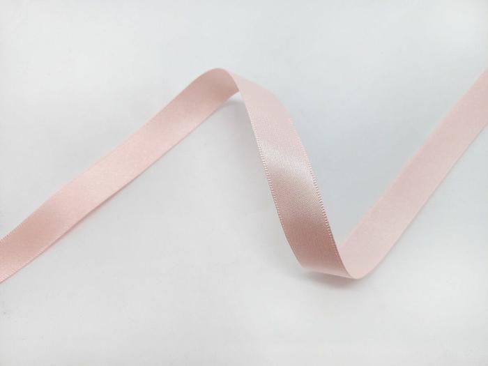 Double Sided Satin Ribbon- 15Mm- 70 Pale Pink  |   Satin Ribbons Ribbons Satin Ribbons