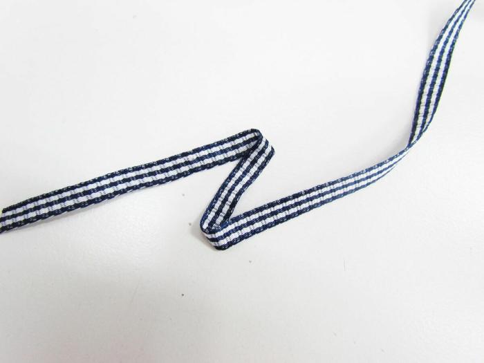 Gingham Ribbon 5Mm- Navy  |   Gingham Ribbon Gingham Ribbon Gingham Ribbon