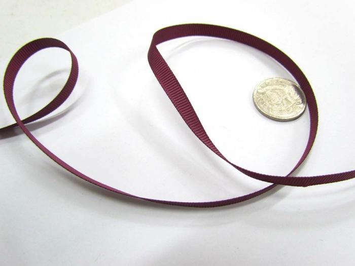 Grosgrain Ribbon 6Mm- Burgundy  |   Grosgrain Ribbon Grosgrain Ribbon Grosgrain Ribbon