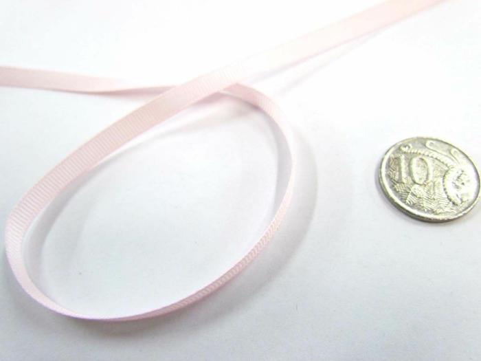 Grosgrain Ribbon 6Mm- Powder Pink  |   Grosgrain Ribbon Grosgrain Ribbon Grosgrain Ribbon