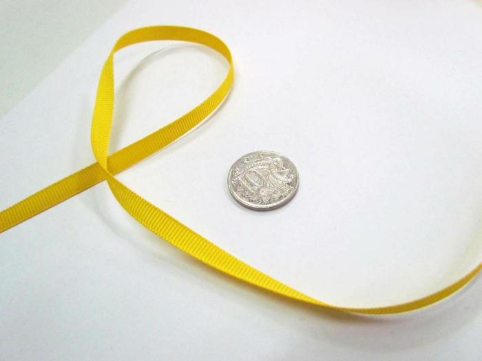 Grosgrain Ribbon 6Mm- Yellow  |   Grosgrain Ribbon Grosgrain Ribbon Grosgrain Ribbon