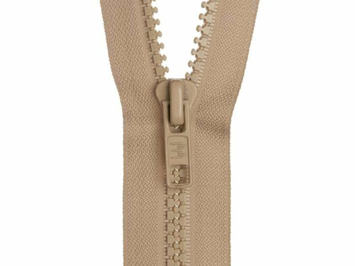 Jacket Zip- Open End- 35Cm (14 Inch)- 298 Fawn  |   Jacket Zips Jacket Zips Jacket Zips