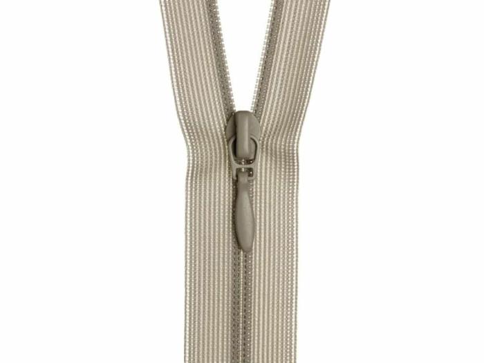 Lightweight Open End Zip- 18Cm (7 Inch) 300 Smoke Grey  |   Nylon Zips Nylon Zips Nylon Zips