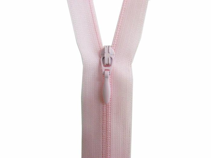 Lightweight Open End Zip- 25Cm (10 Inch) 131 Baby Pink  |   Nylon Zips Nylon Zips Nylon Zips