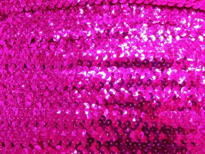 Stretch Sequin Trim- 2 Row- Magenta  |   Stretch Trims Sequins & Sequin Trims Sequins & Sequin Trims