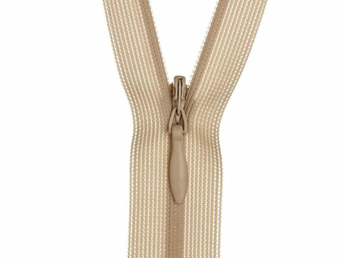 Invisible Zip- 18Cm (7 Inch)- 297 Natural  |   Invisible Zippers Invisible Zippers Invisible Zippers