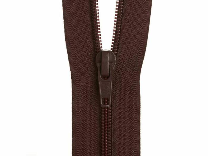 Open End Zip- 61Cm (24 Inch)- 175 Cranberry  |   Open End Zips Open End Zips Open End Zips