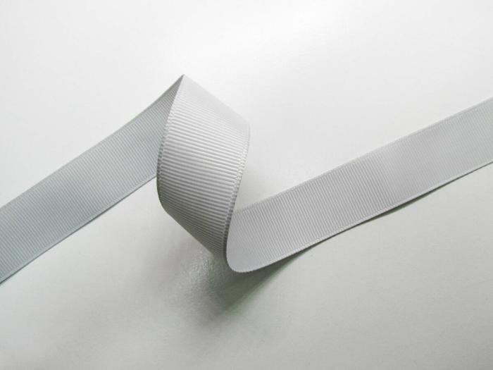 Grosgrain Ribbon 22Mm- Silver Grey  |   Grosgrain Ribbon Grosgrain Ribbon Grosgrain Ribbon