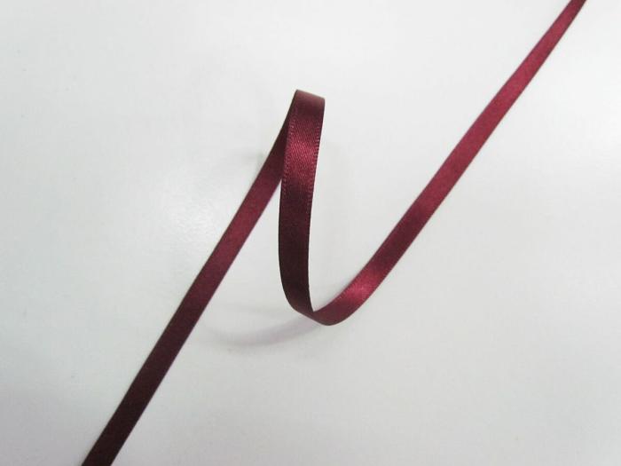 Double Sided Satin Ribbon- 7Mm- 405 Burgundy  |   Satin Ribbons Ribbons Satin Ribbons