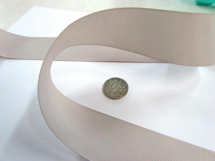 Grosgrain Ribbon 38Mm- Stone  |   Grosgrain Ribbon Grosgrain Ribbon Grosgrain Ribbon